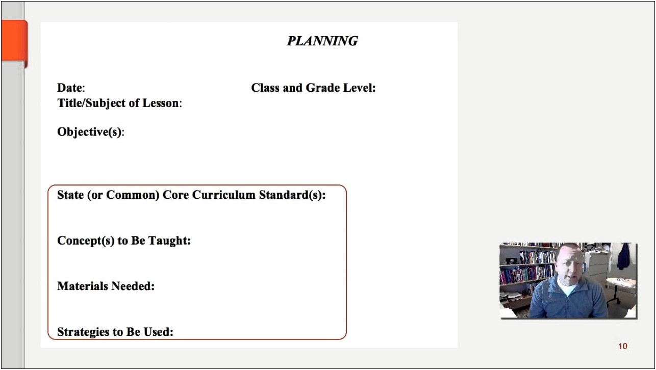 3rd Grade Language Arts Lesson Plan Template