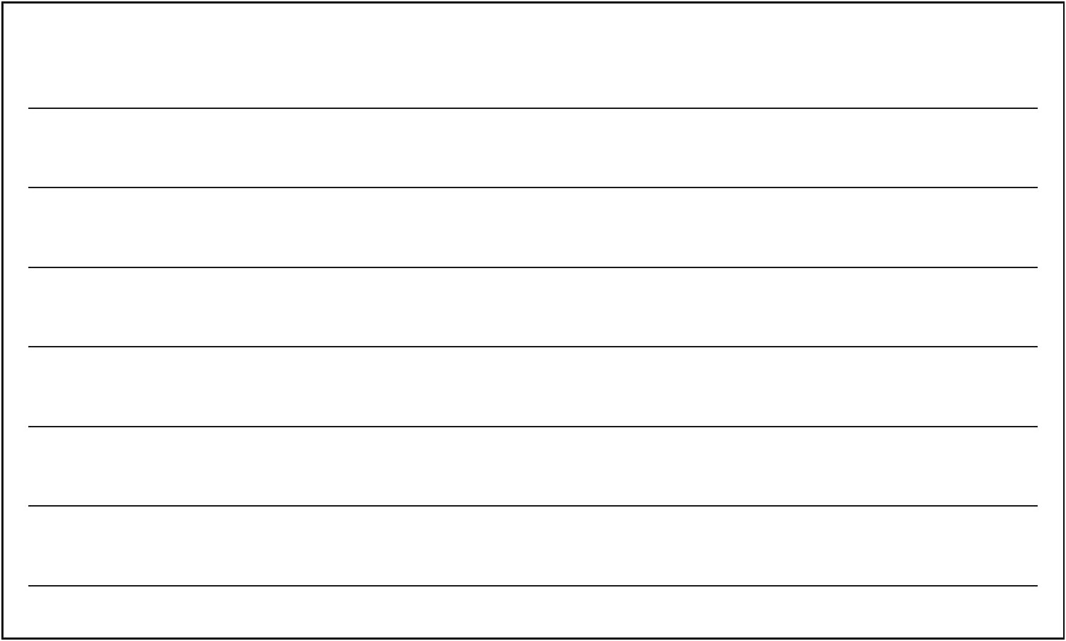 3x5 Index Card Template With Lines