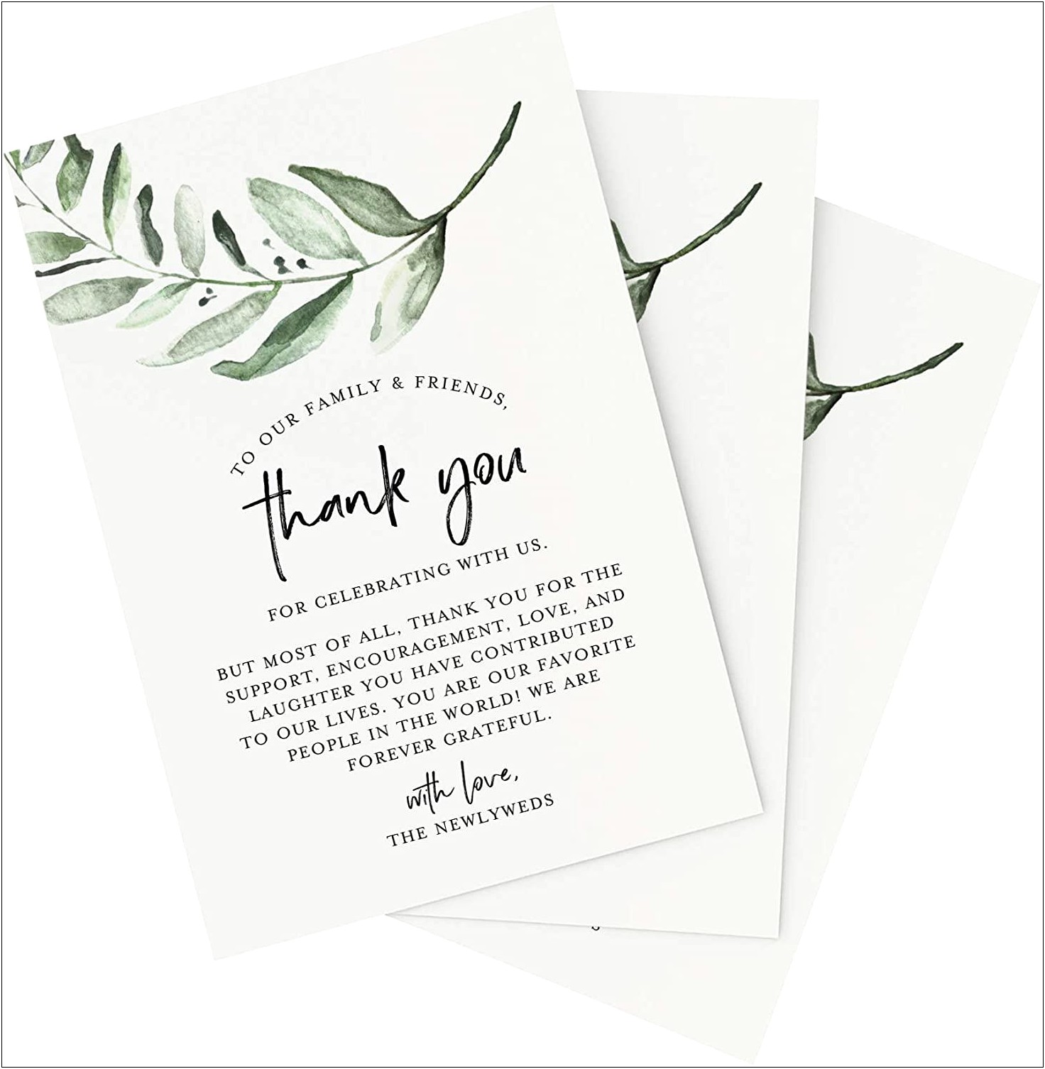 4x6 Thank You Cards Template Place It