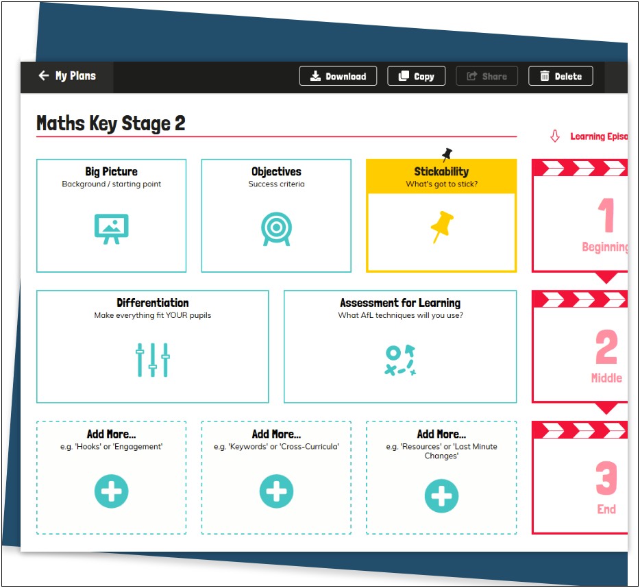 5 Minute Lesson Plan Template Doc