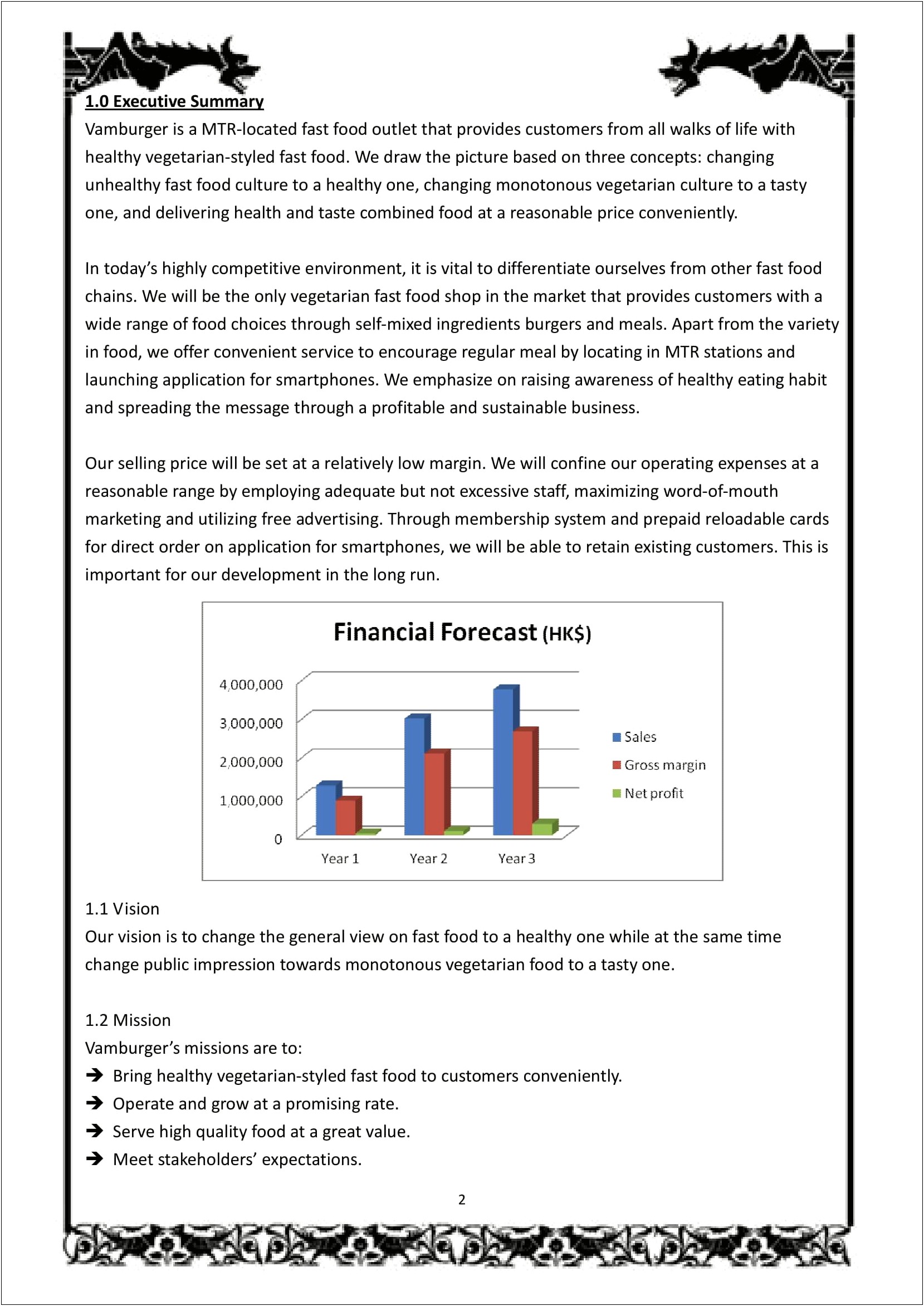 5 Year Business Plan Template Pdf