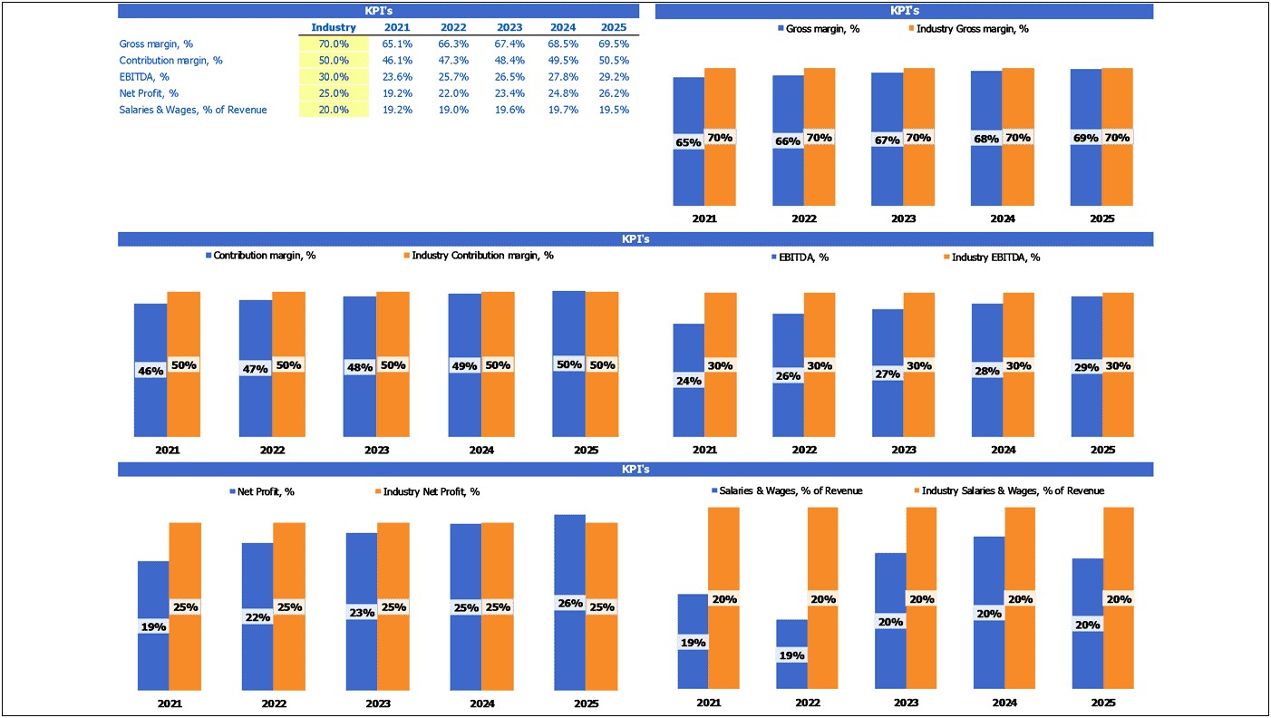 5 Year Financial Plan Template Xls