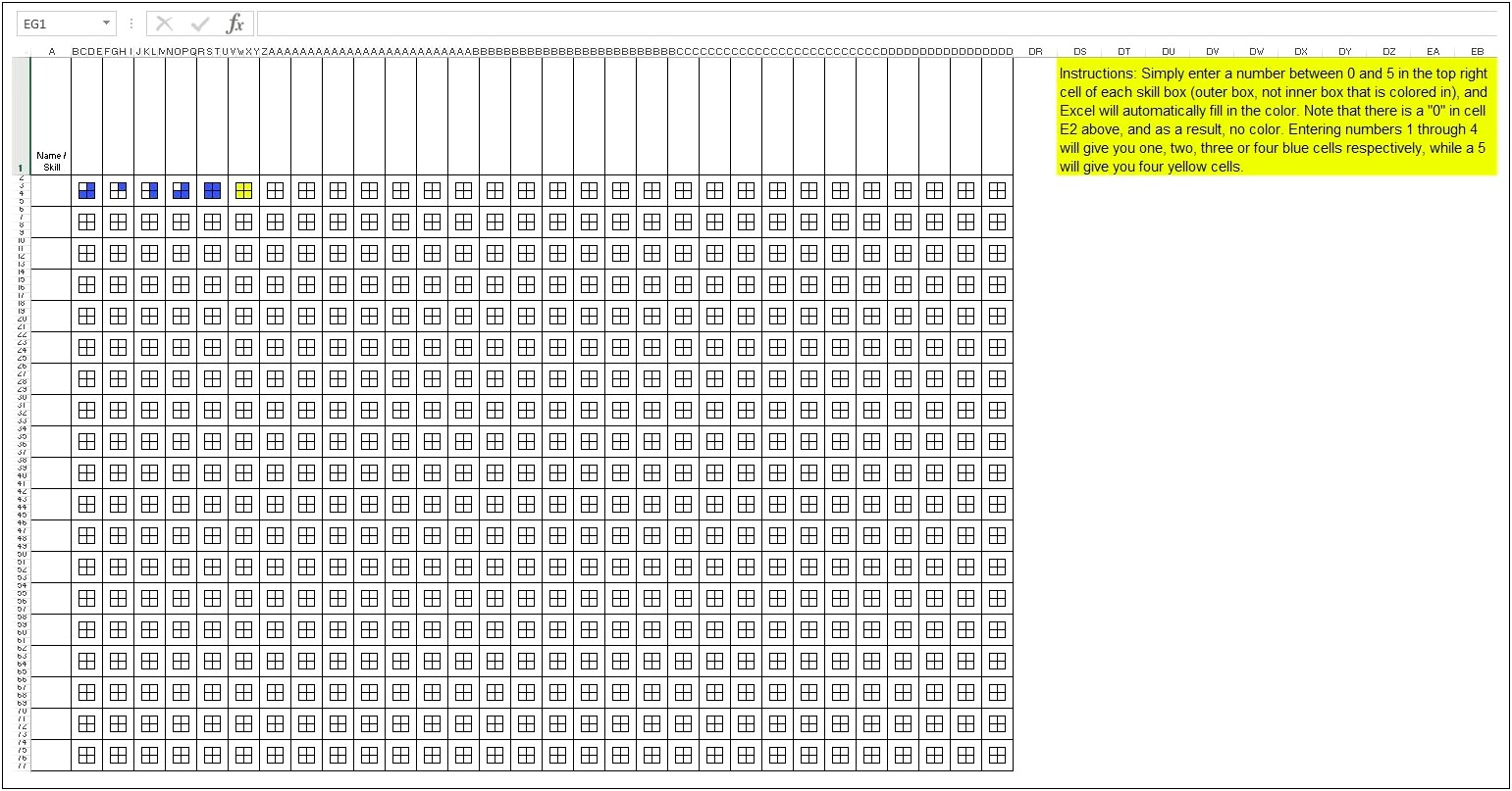 5 Year Purchase Plan Excel Template