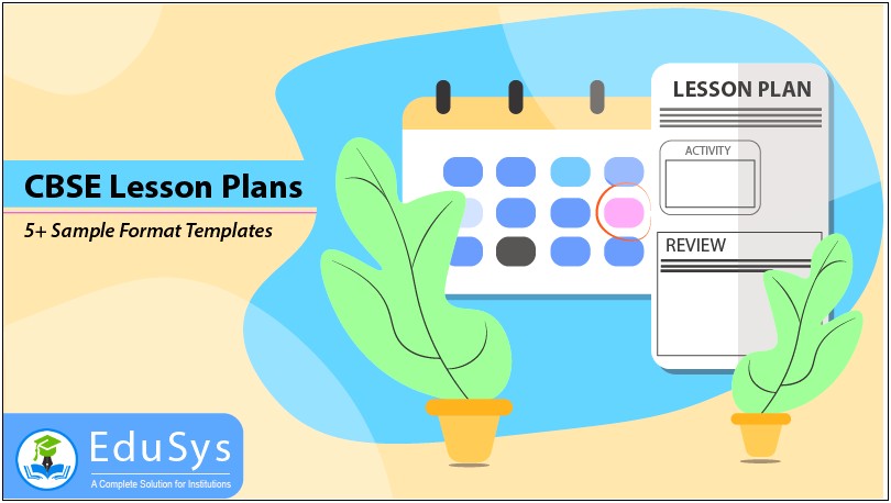 5e Lesson Plan Template For High School