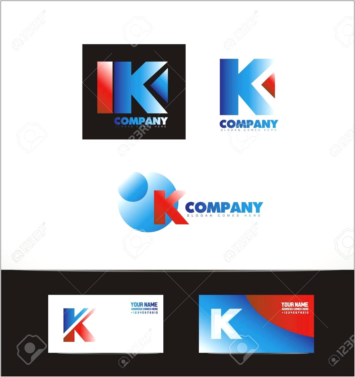8 In By 10 In Letter K Template
