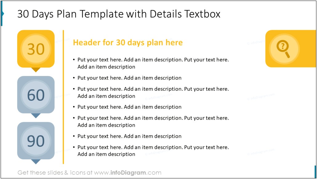 90 Day Action Plan Template Powerpoint