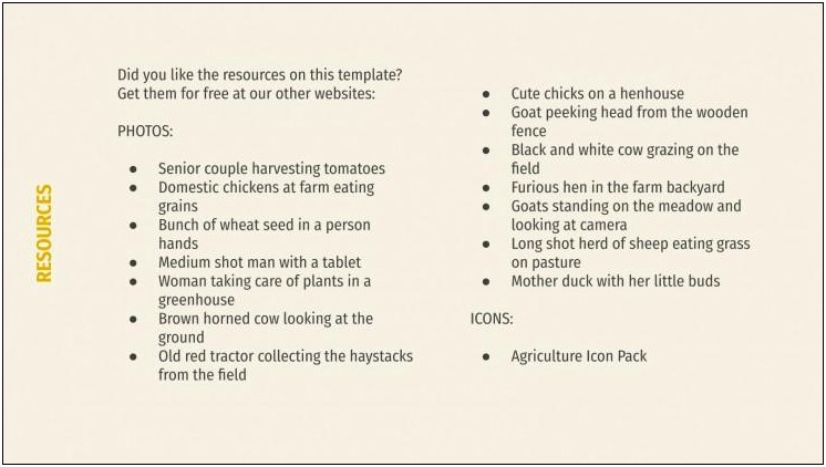 A Sample Livestock Farming Business Plan Template