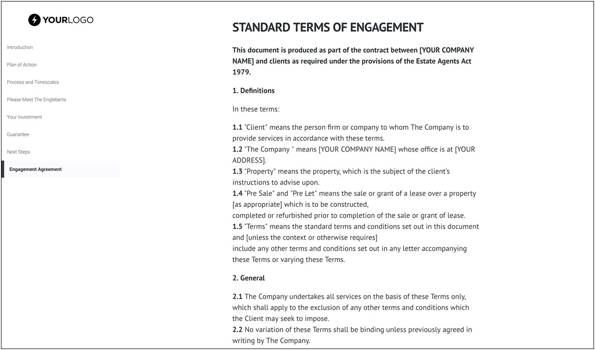 A Sample Real Estate Development Business Plan Template