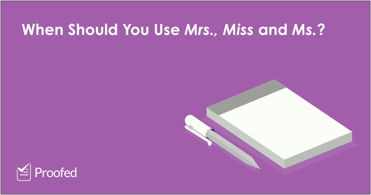 Abbreviation Mr Mrs Ms Letter Template