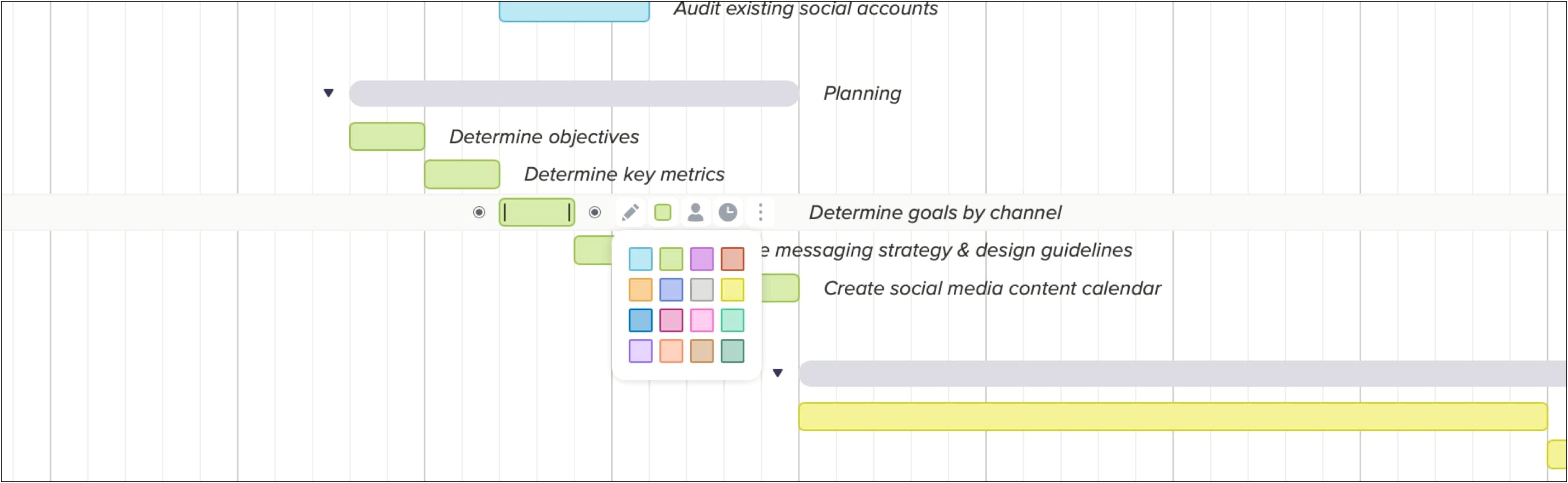 Action Plan Template For Social Media