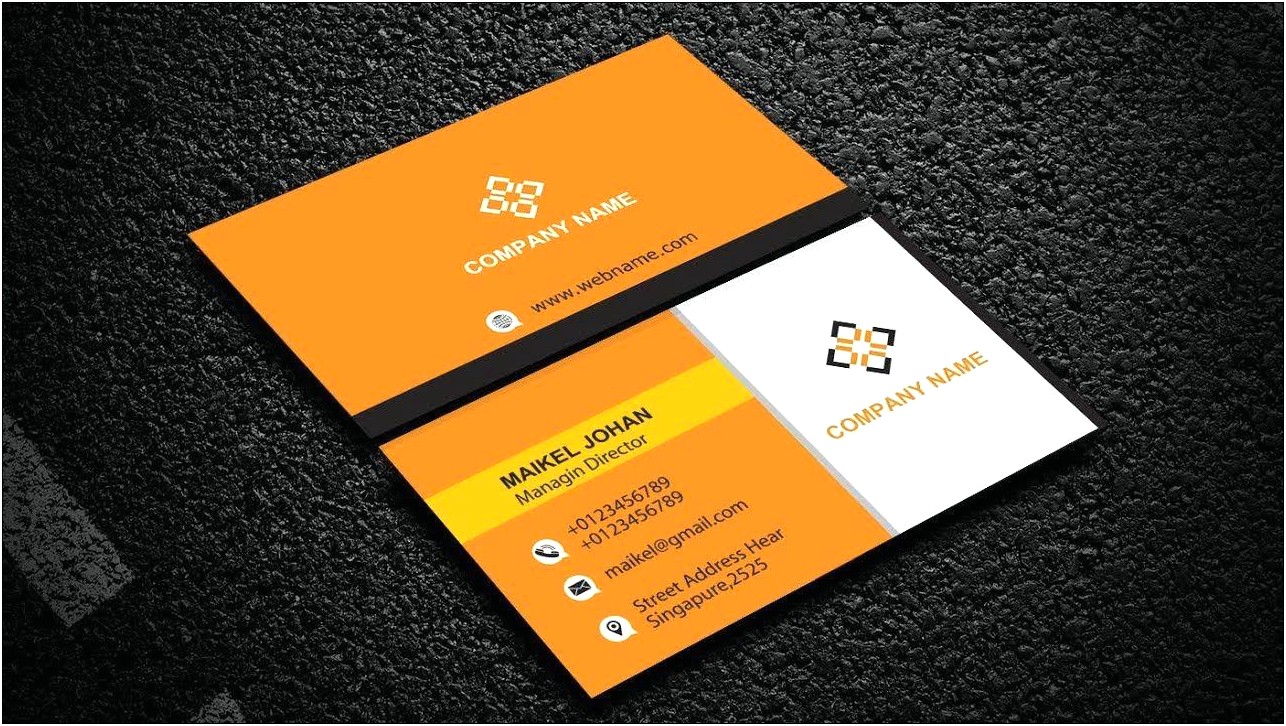 Adobe Illustrator Cc Business Card Template