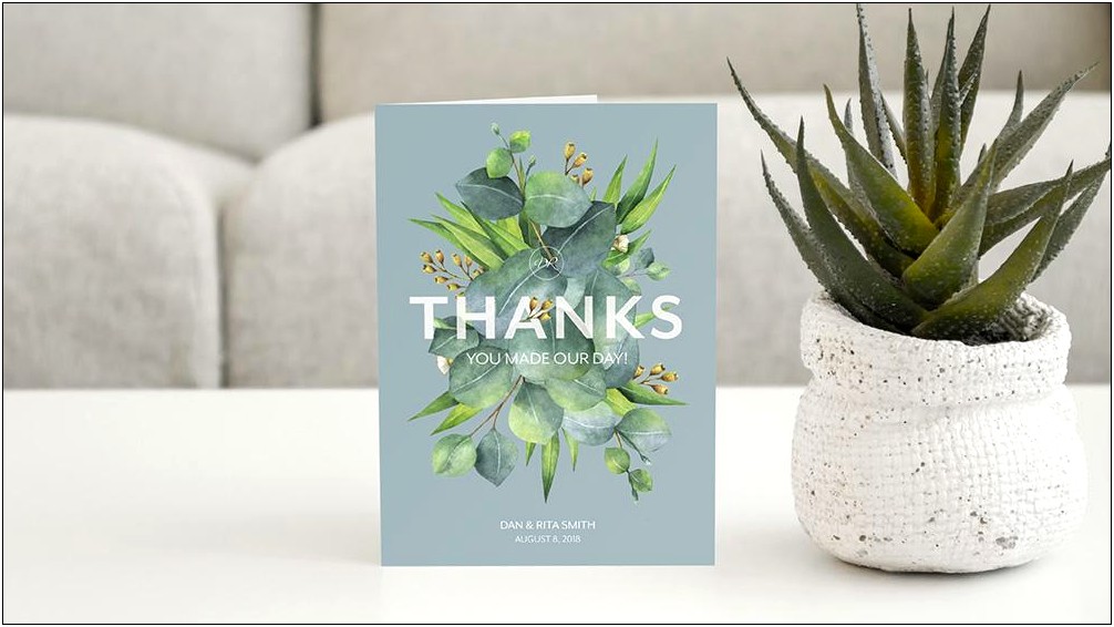 Adobe Illustrator Thank You Card Templates