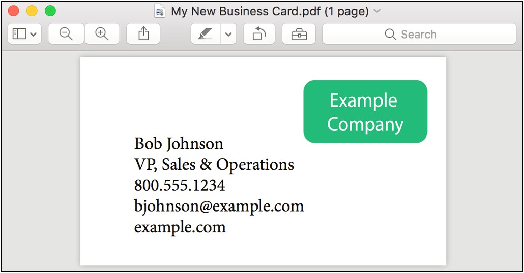 Adobe Indesign 10 Up Business Card Template