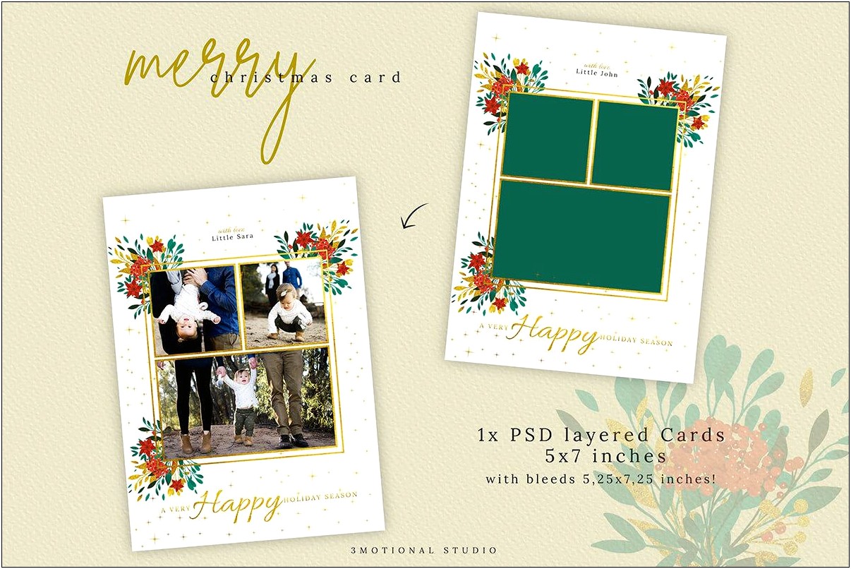 Adobe Photoshop Elements Greeting Card Template