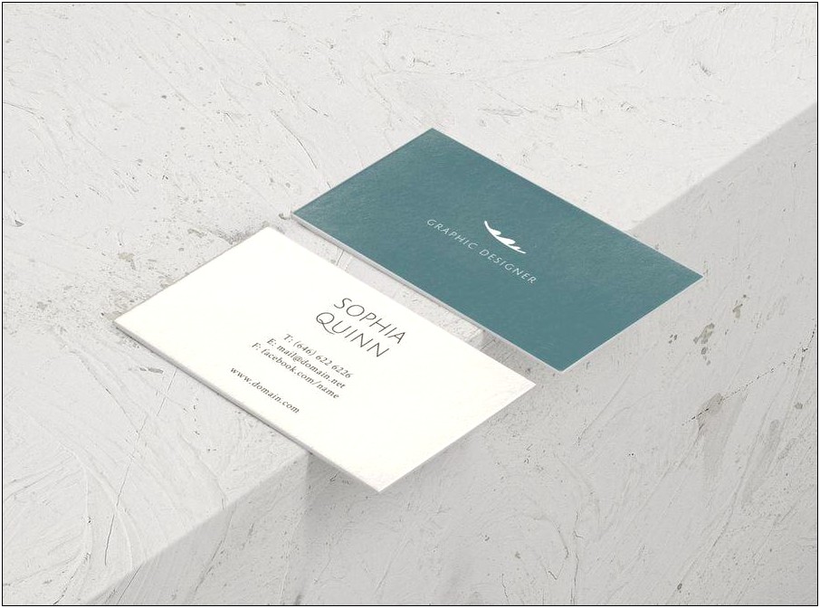 Ai Business Card Template Graphic Design