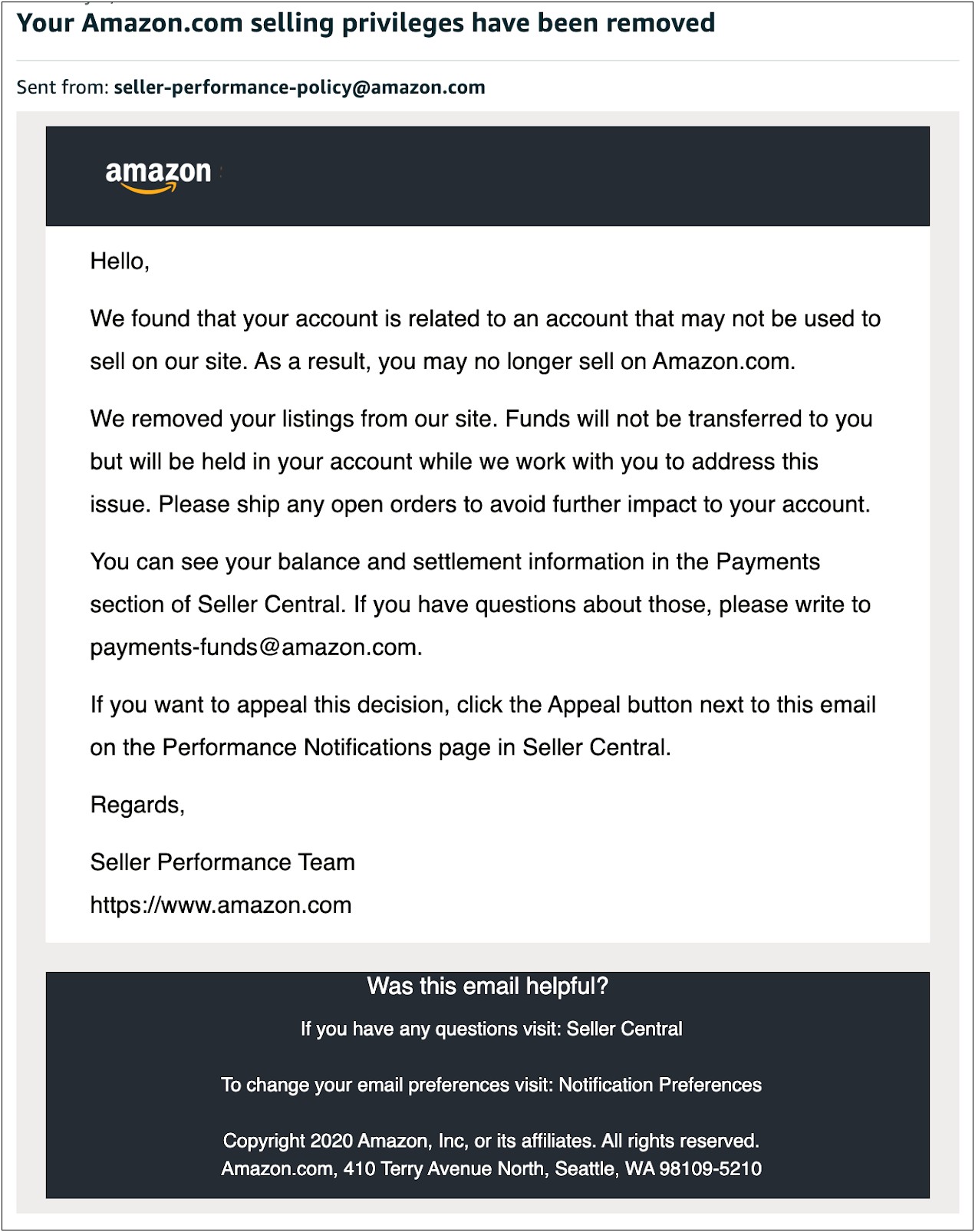 Amazon Appeal Letter Templates For Copyright Infringement