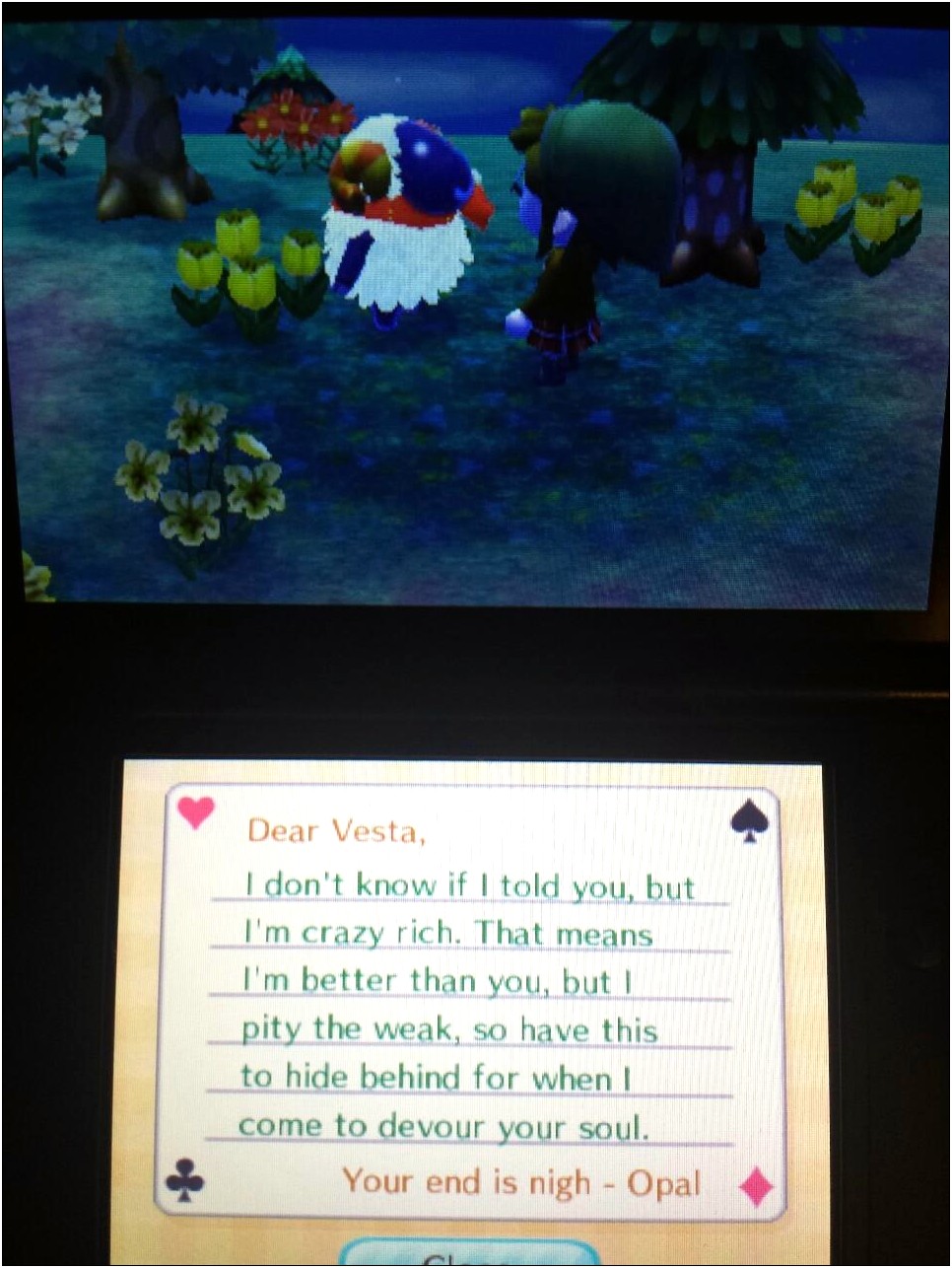 Animal Crossing New Leaf Letter Template