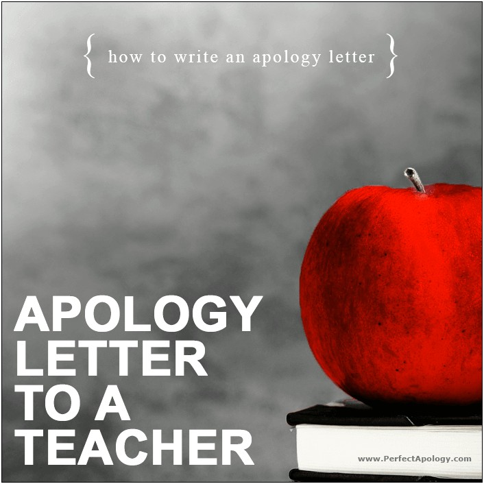 Apology Letter For Being Rude Template