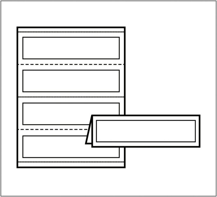 Avery 5305 Laser And Inkjet Tent Card Template