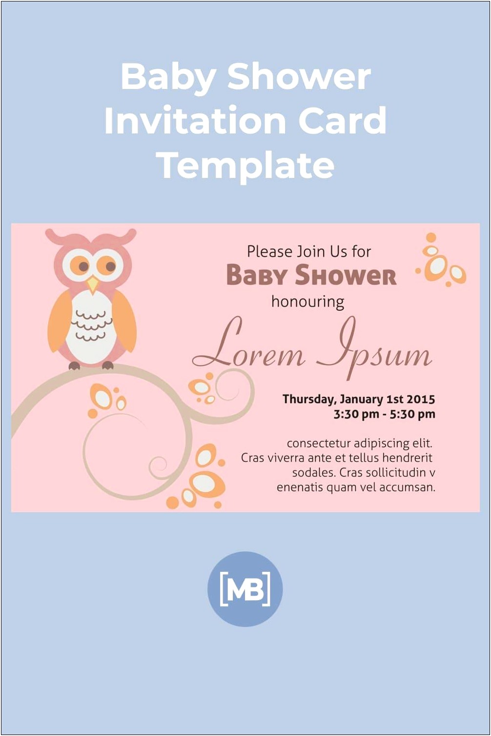 Baby Shower Card Template Google Docs