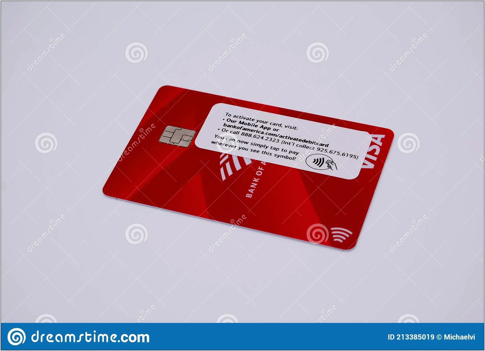 Bank Of America Debit Card Templates