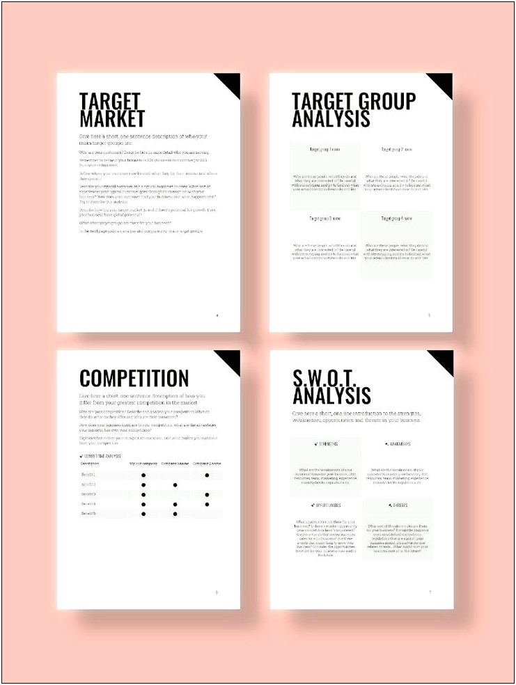 Best Google Doc Business Plan Template