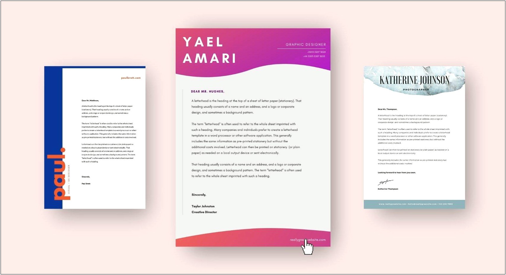Best Letter Templates For Business Presentation Printing