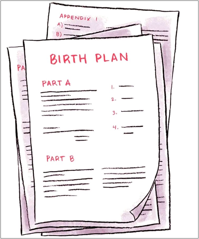 Birth Plan Template St Mary's