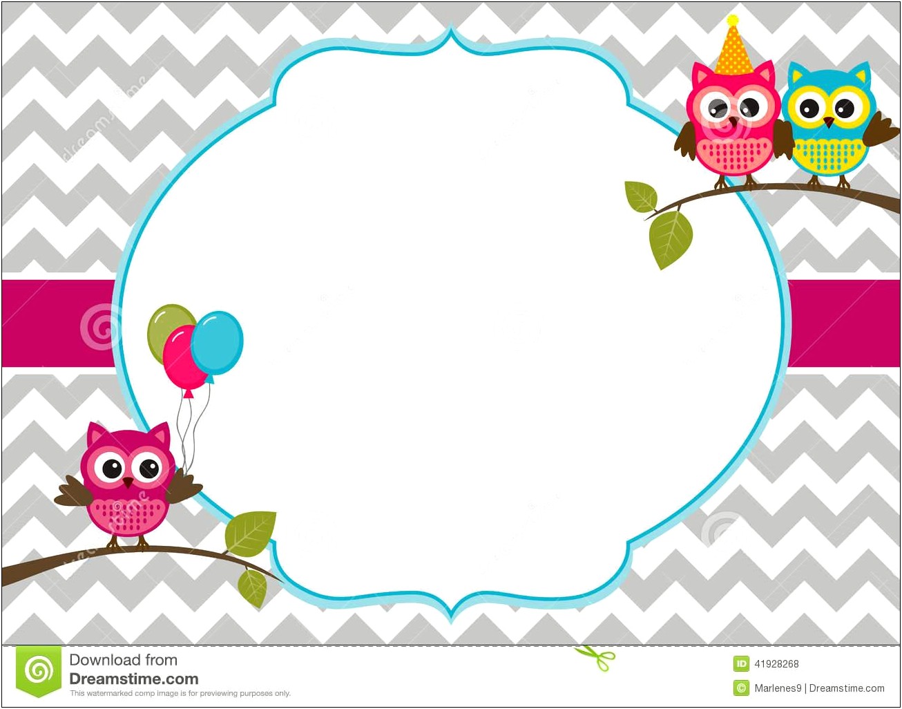 Birthday Invitation Card Template For Twins