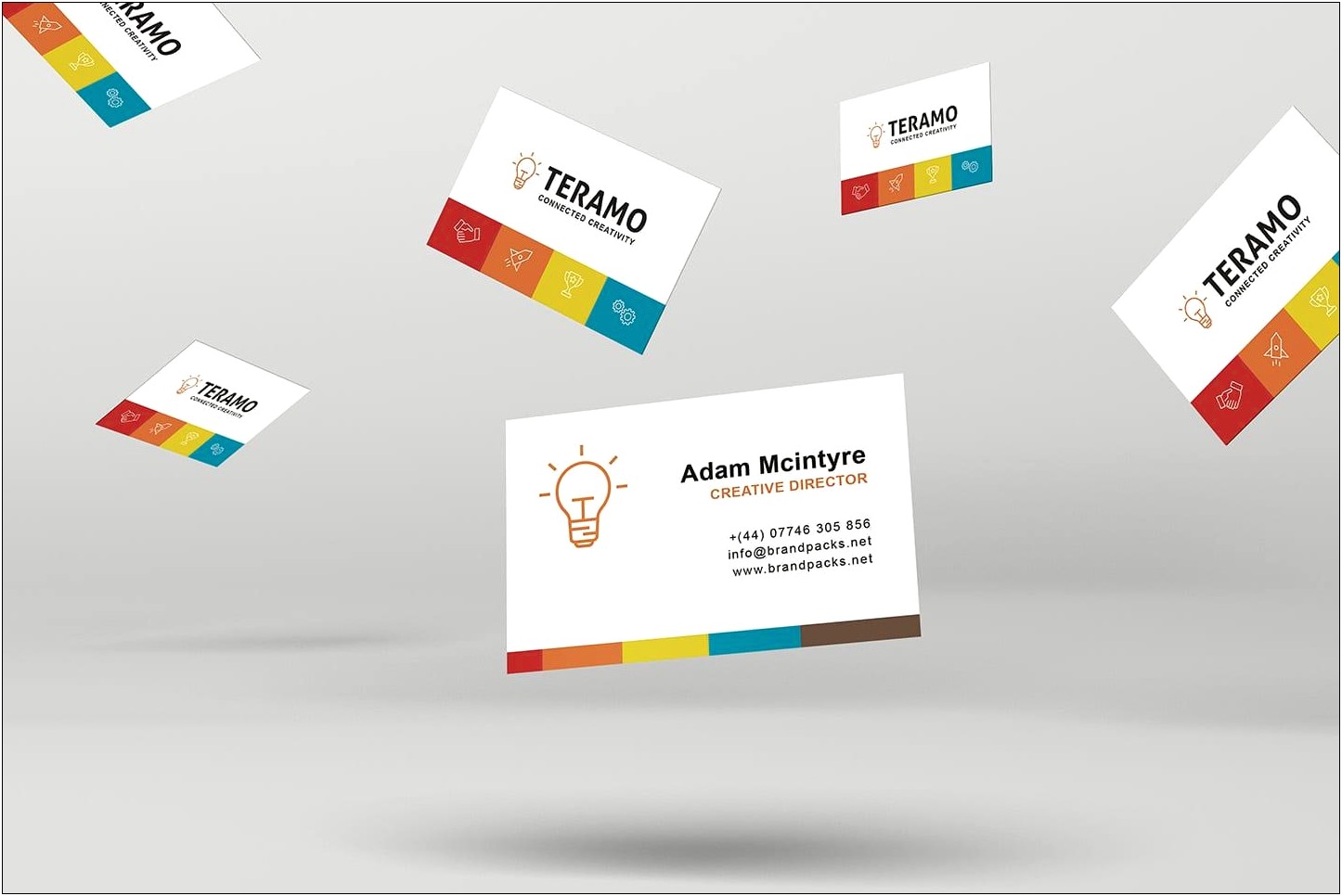 Blank Business Card Template Adobe Illustrator