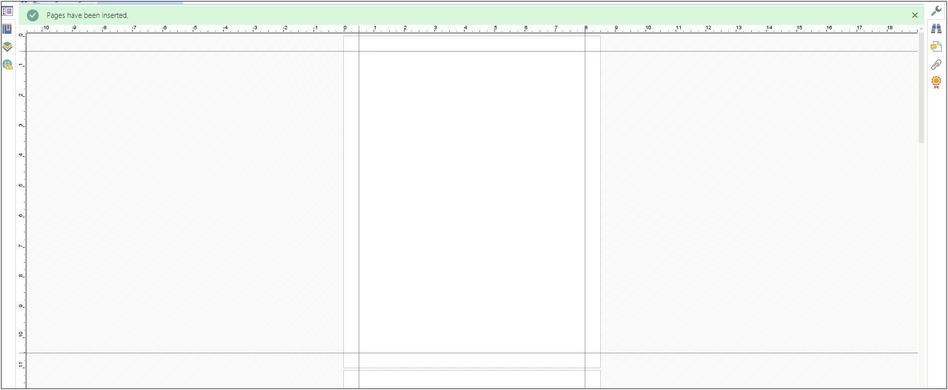 Blank Greeting Card Template For Pages