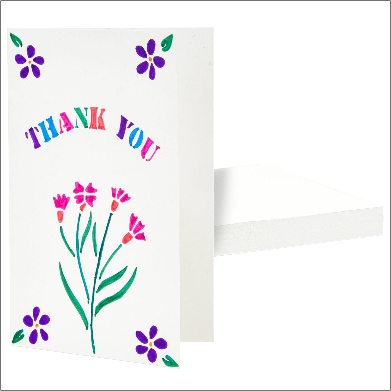 Blank Greeting Card Template Photoshop Half Fold