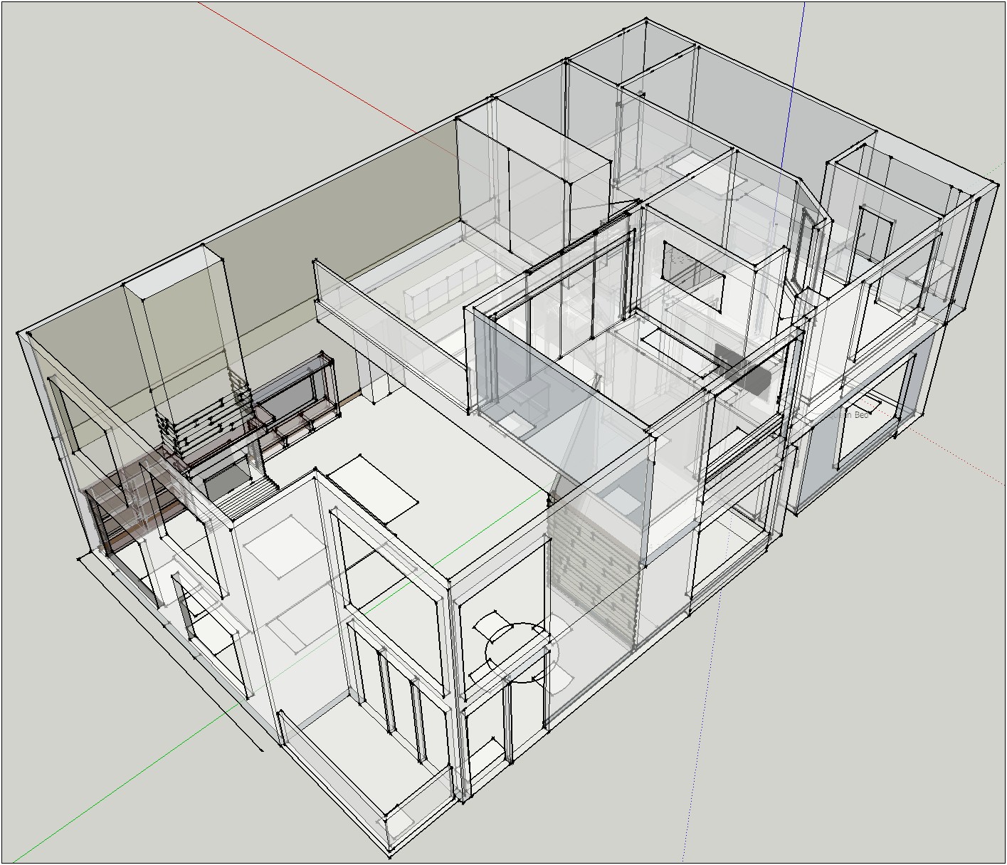 Blueprint Template For Drafting Plans In Sketchup