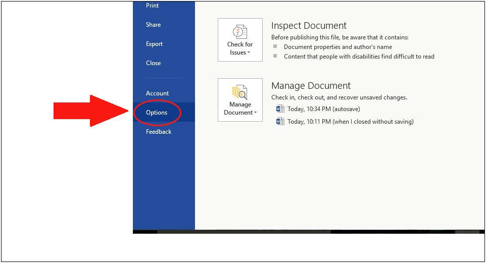 Broken Template Settings In Word 2016