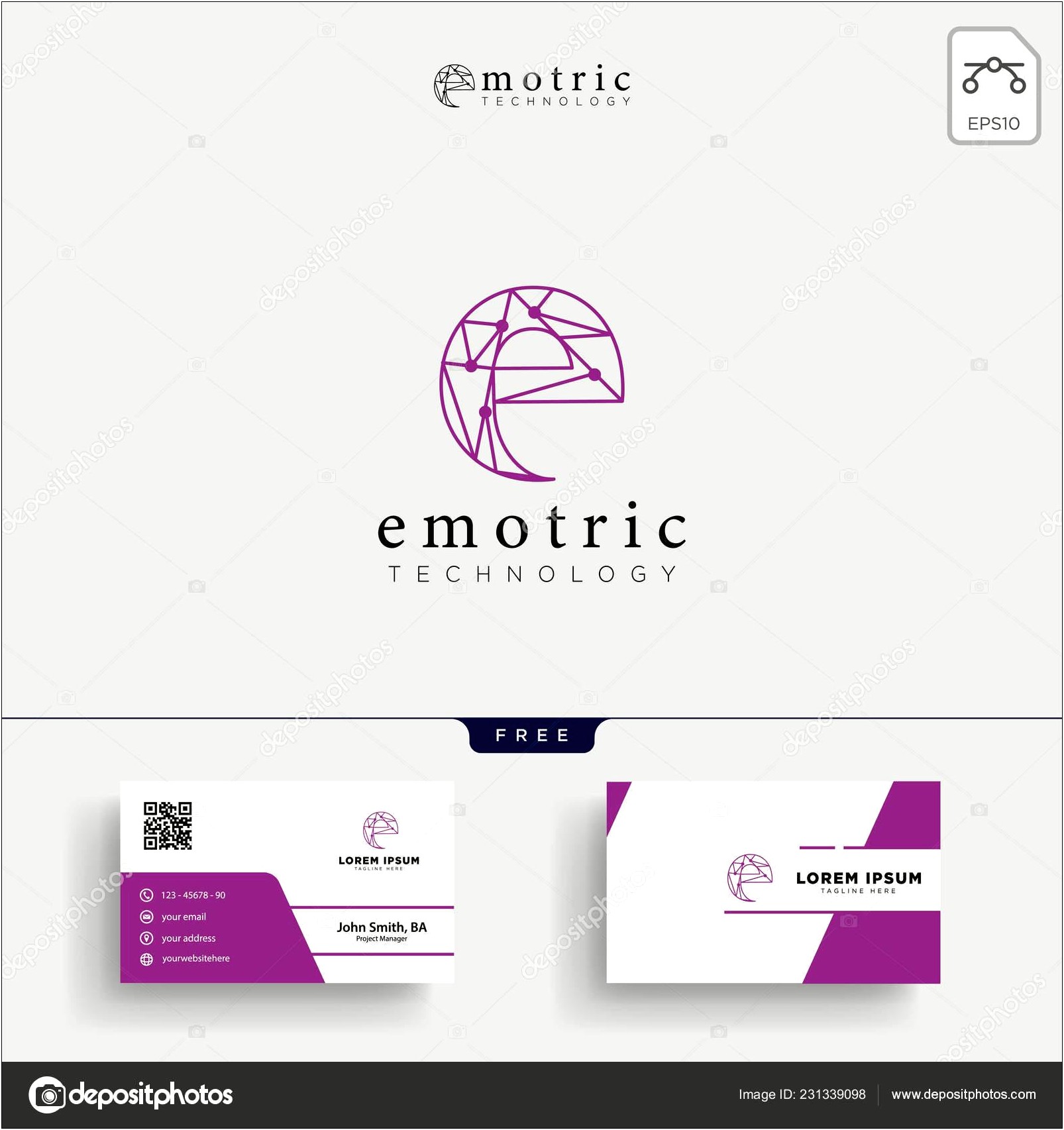 Business Card And Letterhead Design Templates