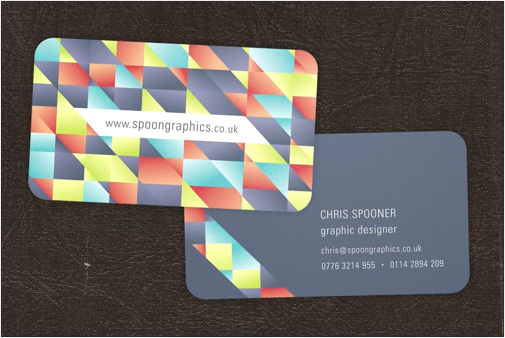 Business Card Box Die Cut Template