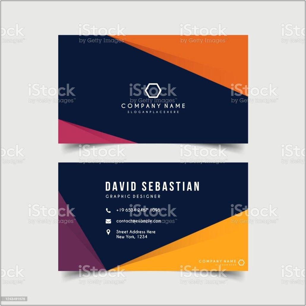 Business Card Print Cut Out Template