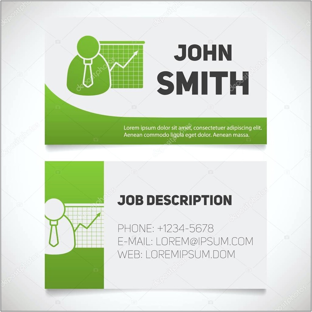 Business Card Print Template Adobe Illustrator