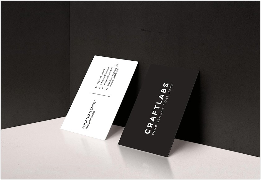 Business Card Psd Template For T Shirt Business