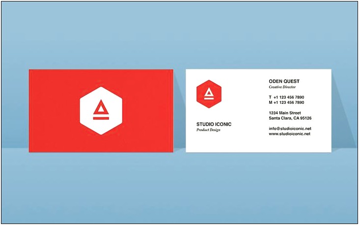 Business Card Template Adobe Indesign Cs6