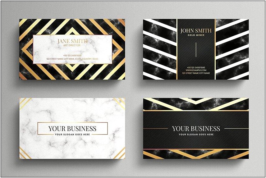 Business Card Template For Adobe Photoshop Elements