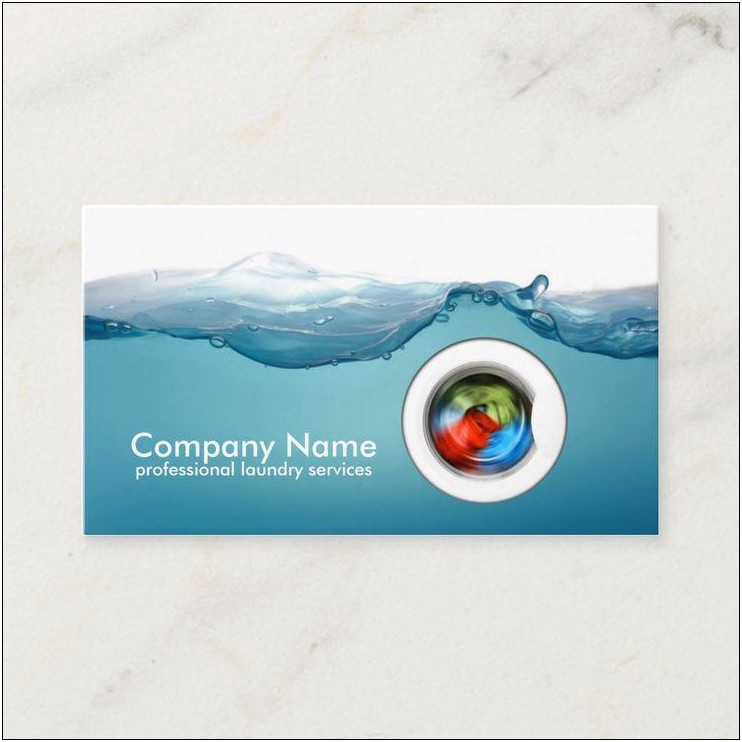 Business Card Template For Appliance Shop Clipart