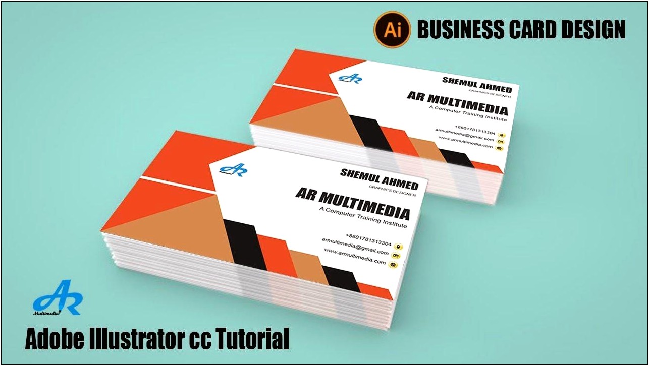 Business Card Template For Illustrator Cs6