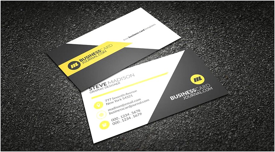 Business Card Template For Microsoft Excel