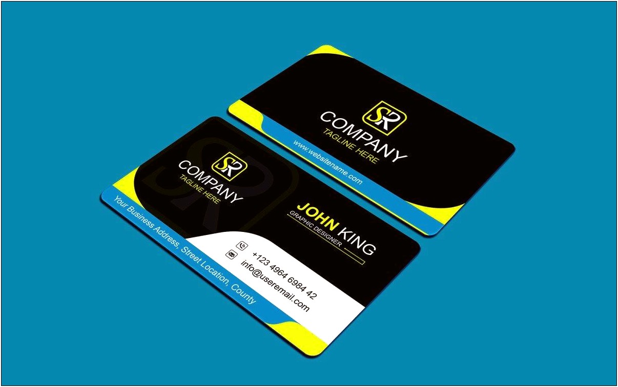 Business Card Template For Photoshop 7