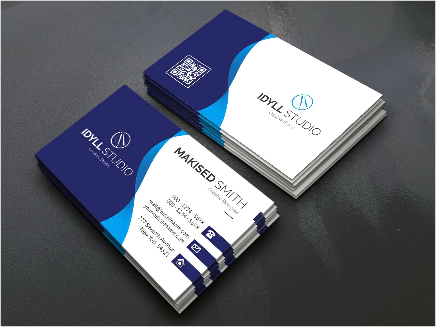 Business Card Template Illustrator Filetype Ai