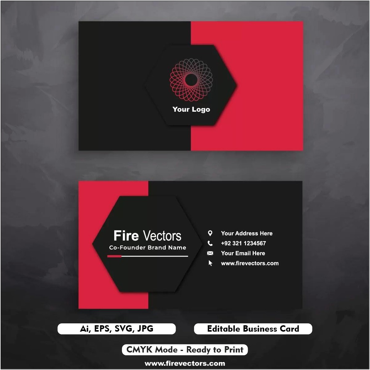 Business Card Template Illustrator Filetype Eps