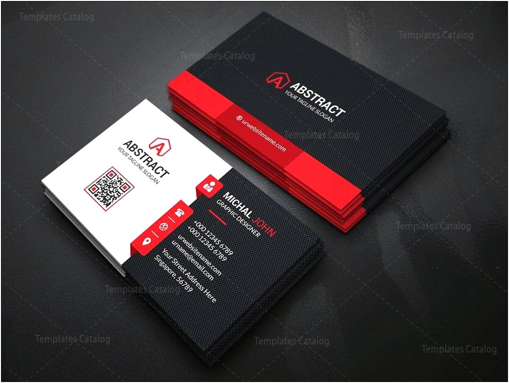 Business Card Template In Adobe Illustrator