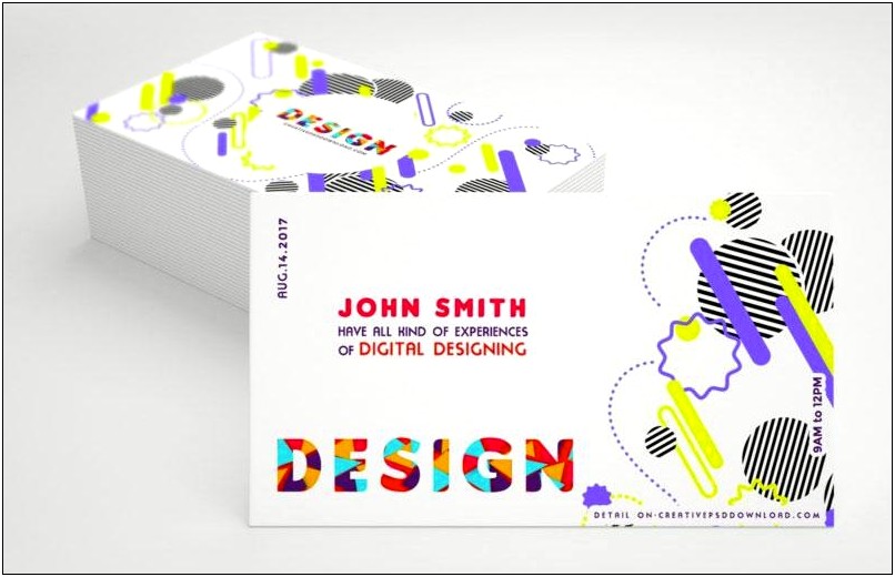 Business Card Template Layout 10up Psd