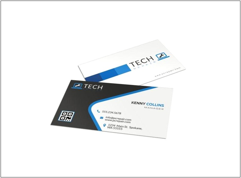 Business Card Templates For Computer Repair